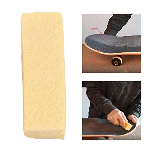 Fancyes Limpeza Vara para Discos de Lixa, Lixa, Cintos de Borracha Eraser Skates Longo Natural-Fita