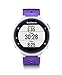 ZSZCXD Soft Silicone Replacement Watch Band for Garmin Forerunner 230/235 / 220/620 / 630/735 Smart Watch (03 Lavender & White)