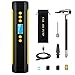 Yokiss Mini Compresseur Portatif, Rechargeable 140PSI Gonfleur Pneu Electrique,sans Fil Compresseur Voiture, avec Écran Digital LED Compresseur d'air Gonfleur Electrique pour Voiture, Moto et Ballon