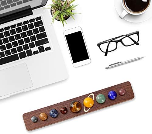 Astronomy Gifts Nine Planets in Solar System Natural Gemstone Outer Space Planets Celestial Home Desk Decorations