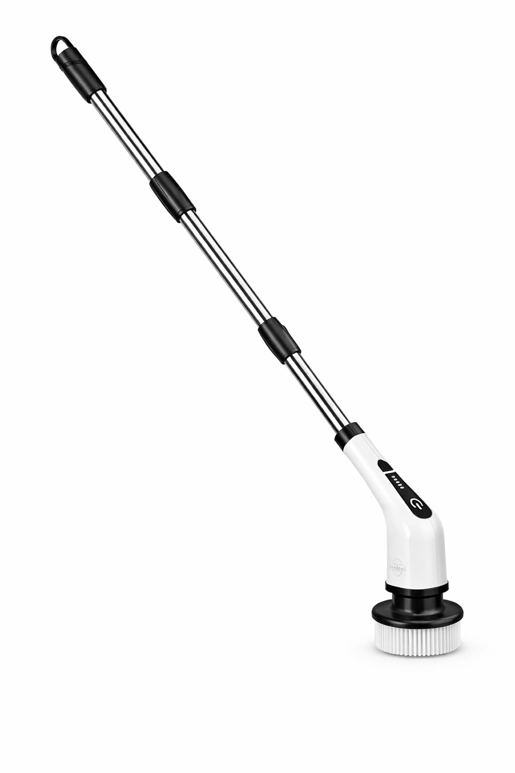 Cepillo de limpieza eléctrico giratorio inalámbrico con mango extensible y 8 cabezales de cepillo reemplazables para baño, bañera, azulejos y suelo