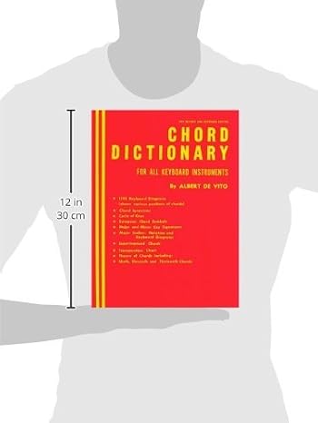 Chord Dictionary for Keyboard Instruments: Reference Book