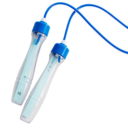 La-VIE(ラヴィ) ジャンプロープ トビナワ名札付き ブルー 子供向き 3B-3291