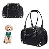 PetsHome-Dog-Carrier-Pet-Carrier-Dog-Purse-Foldable-Waterproof-Premium-PU-Leather-Pet-Travel-Portable-Bag-Carrier-for-Cat-and-Small-Dog-Home-Outdoor Portable Bag Carrier for Small Dog
