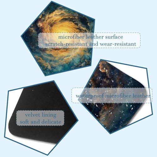 Funda para portátil de 13.8'' Mystery Starry para llevar al café o la oficina 3