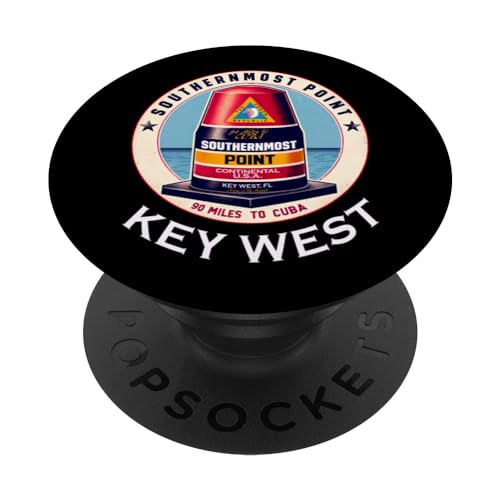 Camiseta Key West Southernmost Beacon Florida PopSockets PopGrip Intercambiable
