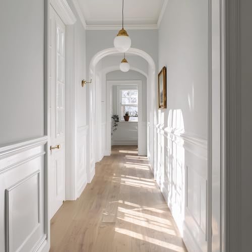 Ultimate White Paint & Primer in One, Semi-Gloss White, 1 Gallon – Interior & Exterior, One-Coat Coverage, Excellent Hide, Low Odor, Low VOC, Washable Paint for Walls, Ceilings & Trim