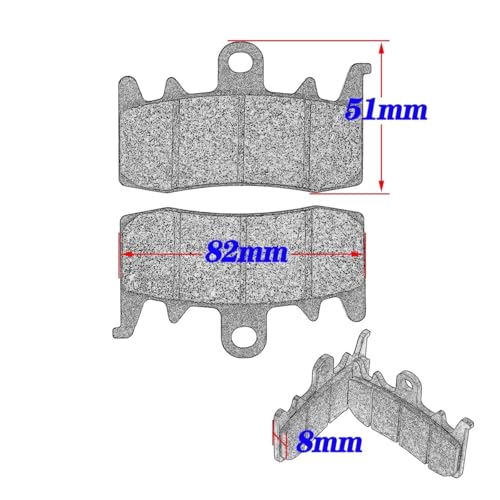 Plaquettes de frein moto haute performance pour Hypermotard 950 et 939 - 4