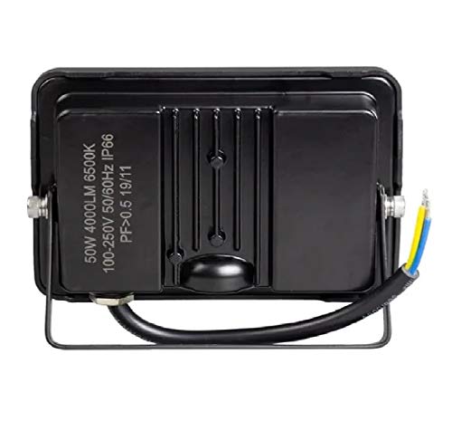 Refletor Luminária LED Holofote 50w Eco Clean Branco Frio Casa Decoração Jardim Loja