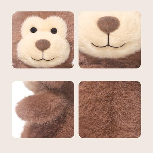 Singe en peluche et jouet doudou pour décoration de chambre d'enfant garçon fille