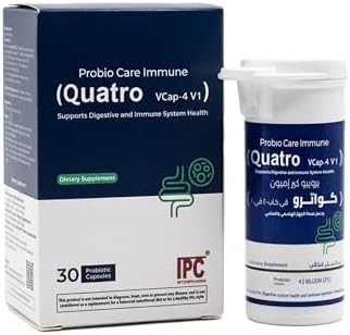 Quatro Probiotic Supplement 30 Capsules - Digestive Health Suppor...