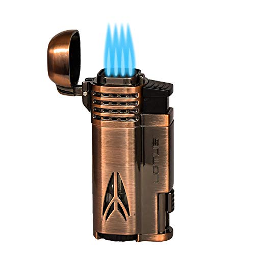 Encendedor Lotus Defiant Quad Pinpoint con Perforador miniatura 1