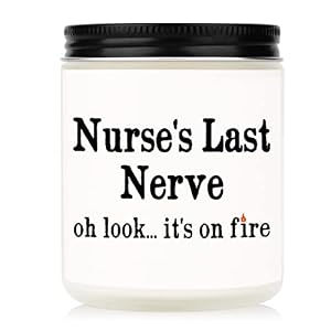 PETALSUN Krankenschwesterkerze 'Last Nerve on Fire'