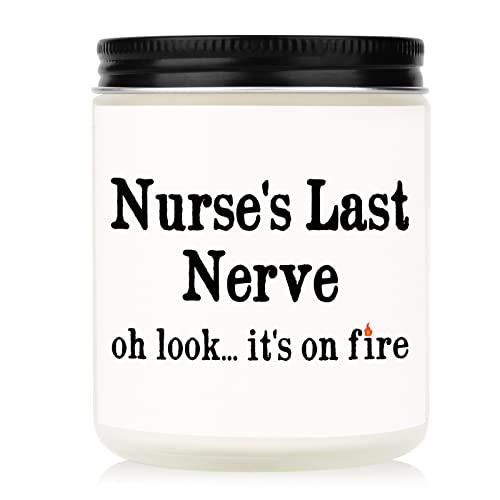PETALSUN Krankenschwesterkerze 'Last Nerve on Fire'