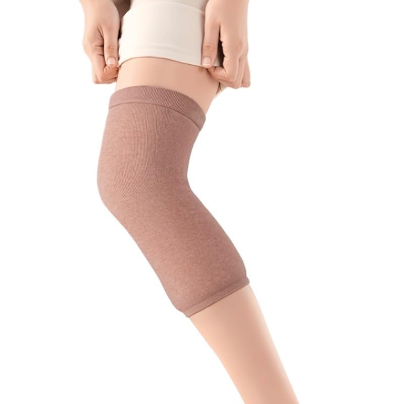 Winter Anti Slip Fleece Thickened Knee Pads for Warmth