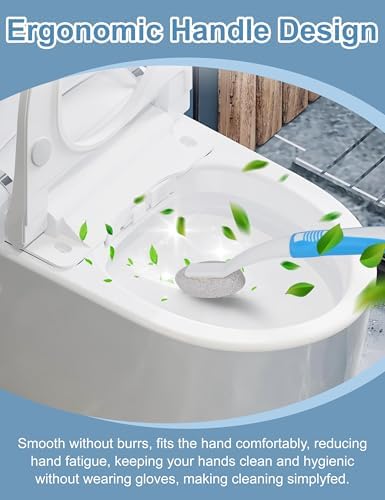 Yosoo Health Gear Toilet Pumice Cleaning Stone with Handle, Limescale Remover, Water Ring Stain Remover for Toilet Bowls - 4