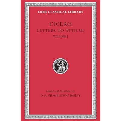 Letters to Atticus, Volume I