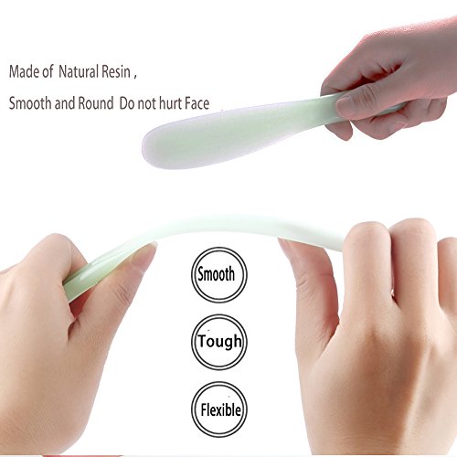 Lemoncy 4 Pack Face Mask Mixing Tool Kit Facial Mask Mixing Bowl And Spatula Silicone Face Mask Brush With 2 In 1 Measuring Cup Spoon For Mixing Modeling Mask Clay Mud Mask Diy Tool #TOP5