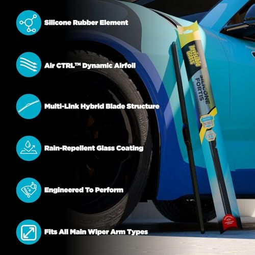 Invisible Glass Silicone Fortis Hybrid Wiper Blade 26" by Invisible Glass - Image 2