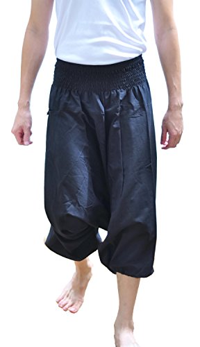 Siam Trendy Men's Japanese Style Pants One Size All Brown2