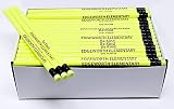 Pencil Guy Promotional Personalized Imprinted Neon Round Pencils- 1000 per box
