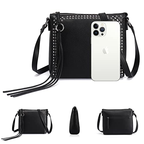 Seosto Medium Crossbody Bags For Women, Shoulder Bag With Tassel Crossbody Purse Multi Pocket Bags #TOP1