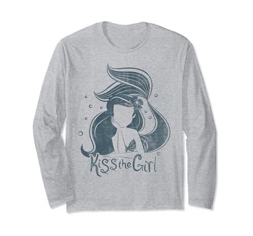 T-shirt Ariel Disney Kiss The Girl cadeau idéal pour les fans d'animation