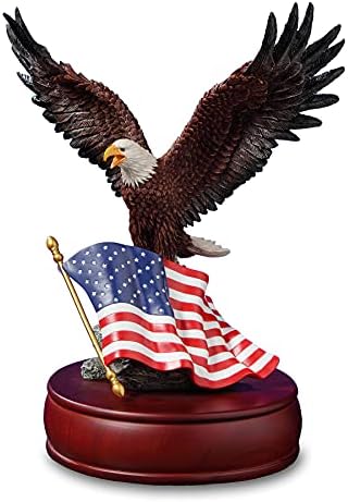 The San Francisco Music Box Company American Eagle Muscial Figurine