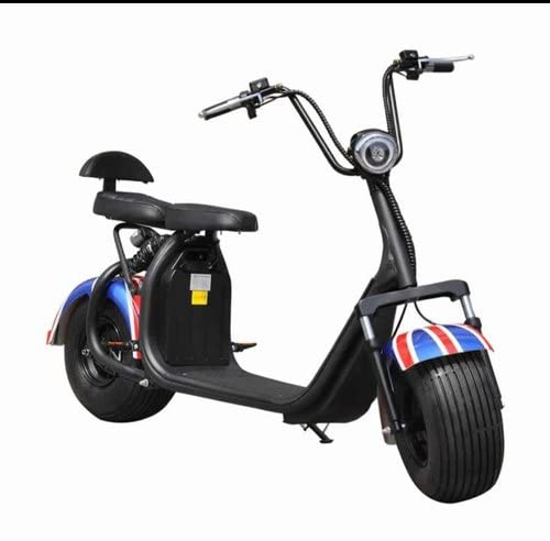 Gigaglitz Coco Electric Scooter with Big Wheels - Will Come to You by Transport in 9-12 Days from Order in Nearest Warehouse - Multicolor