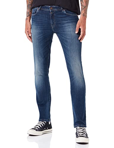Timezone Clay 3983 Urban Indigo Wash Cargo Worker - Jeans Da Uomo Urban Indigo Wash 44 It 30w 32l 103348565