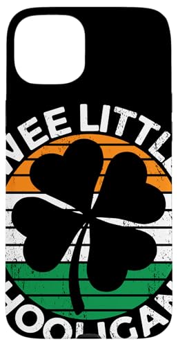 Wee Little Hooligan, fête de la Saint-Patrick irlandaise Coque pour iPhone 15 Plus