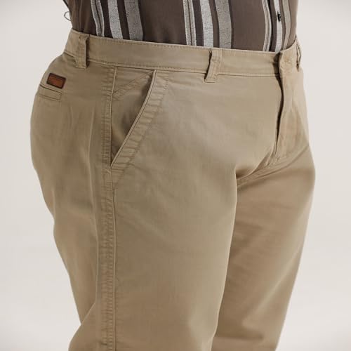 Image of BASICS Premium Cotton Stretch Formal Trousers for Men | Office Pants