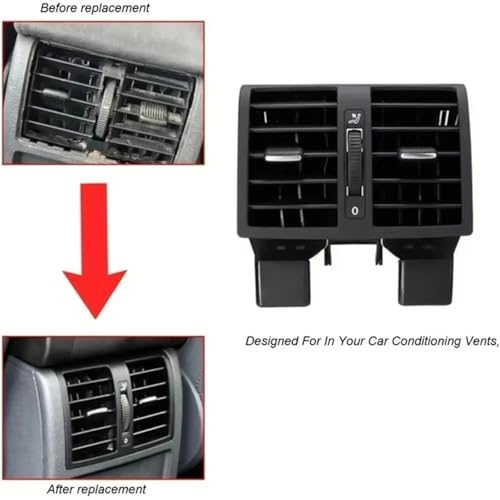 Marco de ventilación compatible con Touran 2004-2019 para un flujo de aire trasero óptimo 5