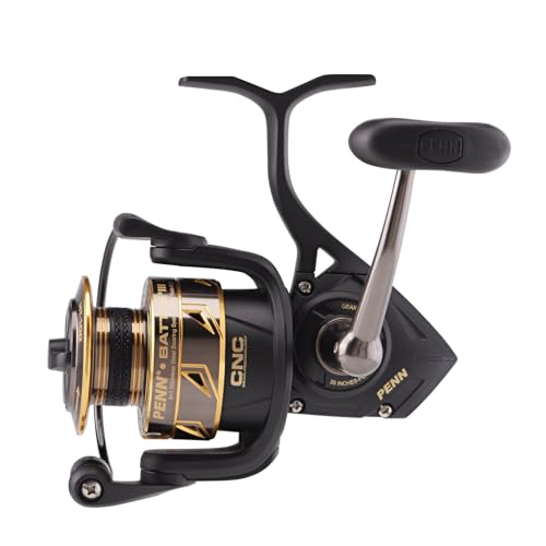 image for PENN Battle III Spinning Inshore Fishing Reel, HT-100 Front Drag, max 