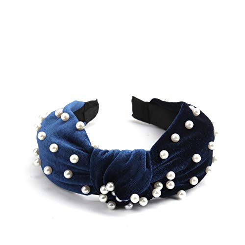 2PCS Headbands for Women, Knotted Wide Headband, Yoga Hair Band Fashion Elastic Hair Accessories for Women and Girls, Knotted Headbands Womens Headbands, Headbands for Washing Face (1 Pack(H）)