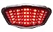 Integrated Sequential LED Tail Lights Smoke Lens for 2008-2012 Kawasaki Ninja 250R