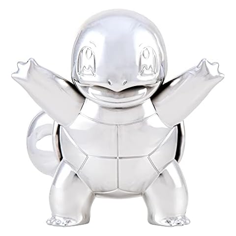 Pokémon 25th Anniversary Silver Squirtle Figure Cover