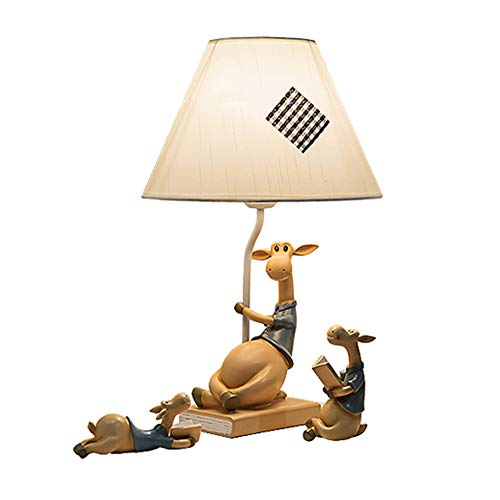Preisvergleich Produktbild LYX Cartoon Elk Tischlampe Kreative Tierische Deer Nachtlicht Super Nette Childrennachttischlampen Geeignet Für Schlafzimmer Spielzimmer Nacht, 3000K