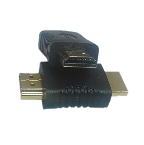 Sinloon Hdmi Male To Male Adapter, 19 Pin Hdmi Male Type A To Hdmi Male Type A M/M Extender Adapter Converter Coupler Connector For Hdtv(2-Pack,Gold Plated) #TOP4