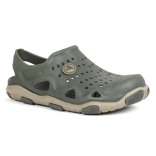 Image of Aqualite AL-635 Slip-On Clogs for Men with Back-Strap Lightweight & Quick Dry, Anti-Skid EVA Sandal for Men