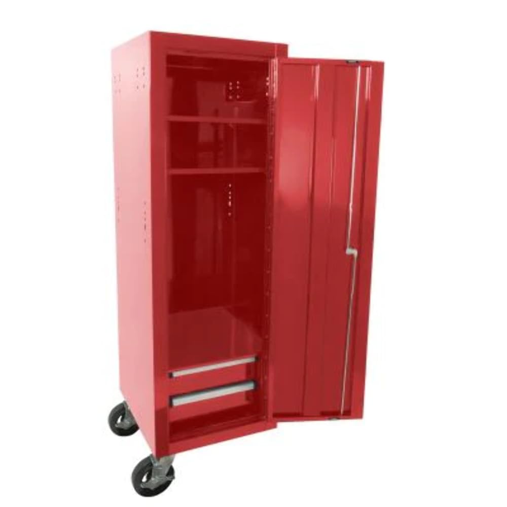 Homak Mfg. Co., RD08019602 H2Pro Series Full Height Side Locker, Red, 19