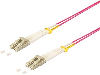 S/CONN maximum connectivity Duplex Patchkabel LC/LC 50/125µ, OM4 violett, 1m