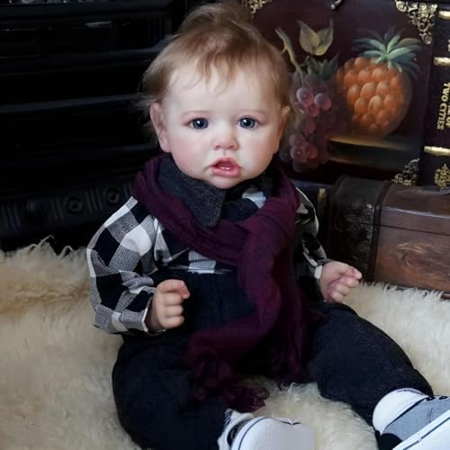 KSBD Reborn Baby Dolls Boy, 20 inch Lifelike Realistic Real Life Newborn