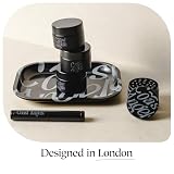 COAST ANGELS Geruchsdichte Tasche mit Zubehör-Set – Stash Box mit Grinder, 3 Gläsern, Rolling Tray & Tube – Abschließbare Tasche als Geruchsdichte Box für Zuhause, Reisen und Geschenke