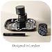 COAST ANGELS Geruchsdichte Tasche mit Zubehör-Set – Stash Box mit Grinder, 3 Gläsern, Rolling Tray & Tube – Abschließbare Tasche als Geruchsdichte Box für Zuhause, Reisen und Geschenke
