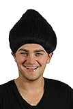 My Costume Wigs Black Troll Wig Branch One Size Fits All Ages 13+