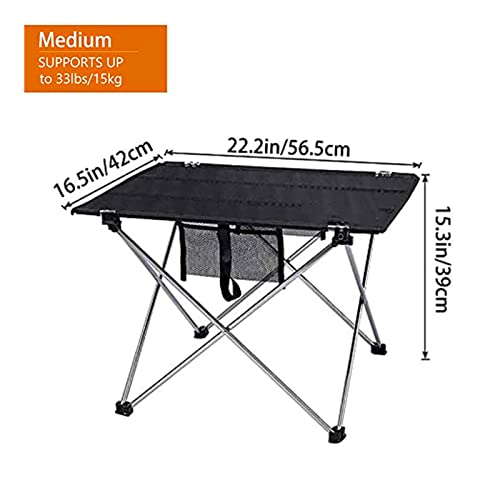 Table de camping pliante pour pique-nique et repas décontracté
