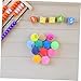 UPKOCH 100pcs Colored Raffle Balls Numbered Balls from for Bingo Lottery Games and Party Decorations Plastic Entertainment Spheres for Family Fun