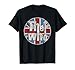 The Who Official Distressed Union Jack Circle Logo T-Shirt
