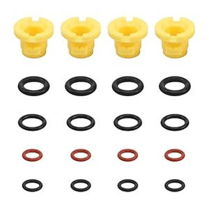 Kopinma O Ring Nozzle Set for Pressure Washer Accessories, Seal 2.640-729.0 Rubber O-Ring for Pressure Washer K2 K4 K5 K6 K7
